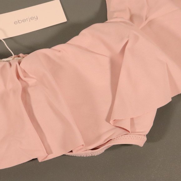 NWT Eberjey So Solid Bikini Top In Margarita - Picture 6 of 14